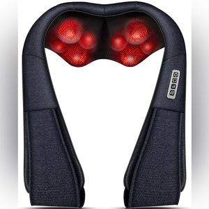 NWT MO CUISHLE Shiatsu Back Shoulder and Neck Massager with Heat